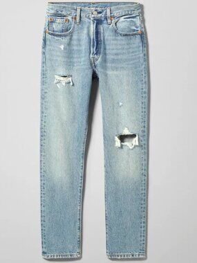 NWT Levi's 501 Skinny Cant Touch This Jeans 28 x 28